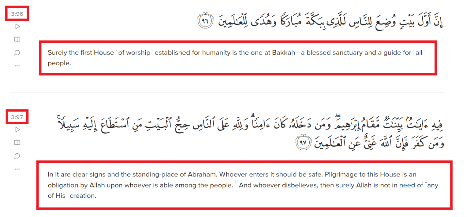 The Five Pillars of Islam in The Glorious Qur’an Islam Compass