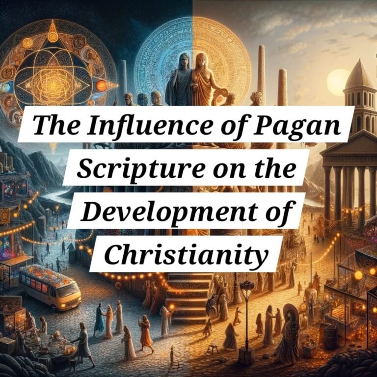 The Influence of Pagan Scriptures on the Development of Christianity ...